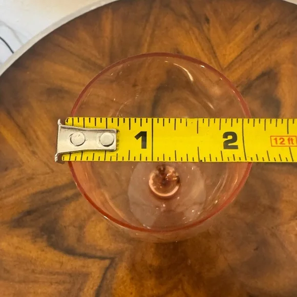 3 Mikasa Elite Pink Champagne Glass 8 1/4” Excellent Condition - Picture 8 of 8